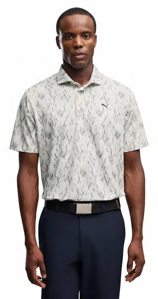 Puma MATTR Northerm Light pánské polo, warm white