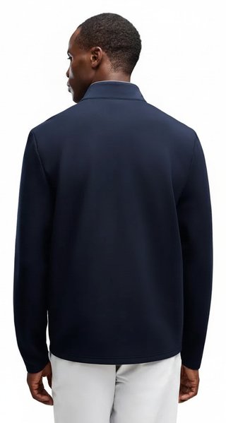Puma Cloudspun Fleece Hybrid pánská bunda, deep navy
