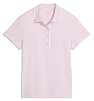 Puma Cloudspun Bridges dámské polo, powder pink