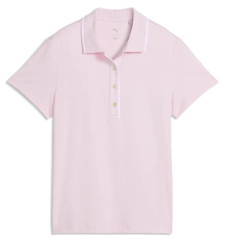 Puma Cloudspun Bridges dámské polo, powder pink