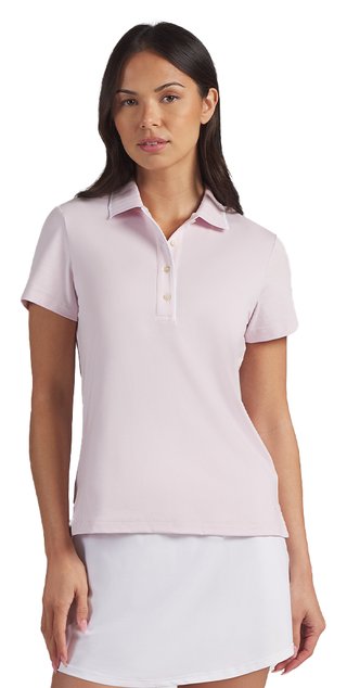 Puma Cloudspun Bridges dámské polo, powder pink