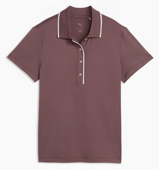 Puma Cloudspun Bridges dámské polo, rich cocoa