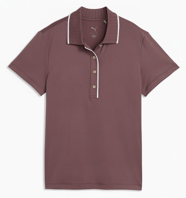 Puma Cloudspun Bridges dámské polo, rich cocoa
