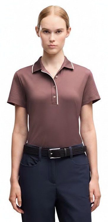 Puma Cloudspun Bridges dámské polo, rich cocoa