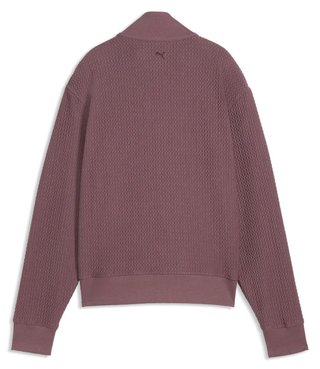 Puma Boulder 1/2 Zip dámská mikina, rich cocoa