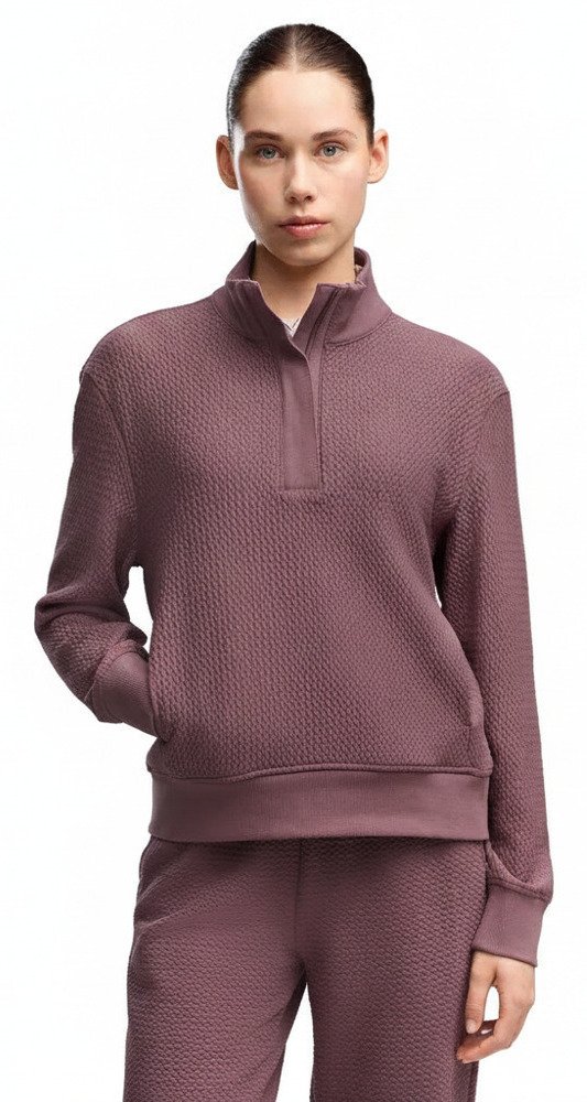 Puma Boulder 1/2 Zip dámská mikina, rich cocoa