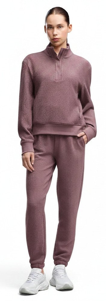 Puma Boulder 1/2 Zip dámská mikina, rich cocoa