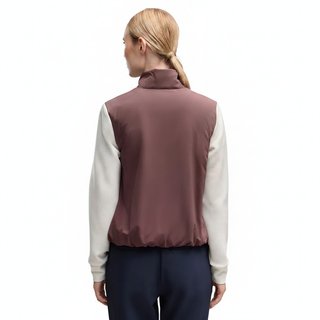 Puma Cloudspun Fleece Hybrid dámská bunda, rich cocoa/warm white