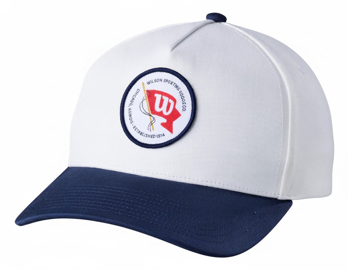 Wilson Vintage Patch kšiltovka, bílá