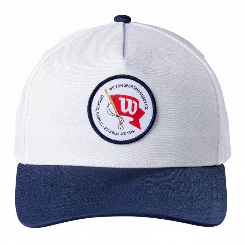Wilson Vintage Patch kšiltovka, bílá