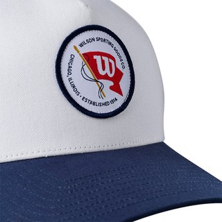 Wilson Vintage Patch kšiltovka, bílá