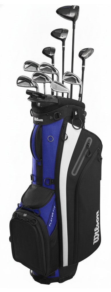 Wilson PlayerFit Premium pánský golfový set, ocel, pravý, Stiff
