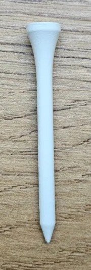 Golf Brothers bambusové tee, bílé, 70mm, 50ks