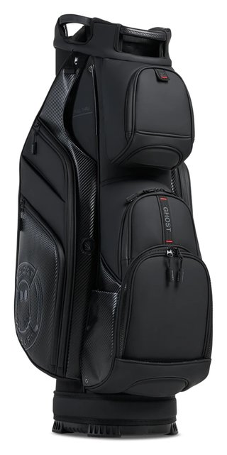 Ghost Golf GT-14 Ronin cart bag, black/chrome