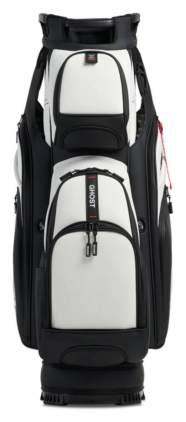 Ghost Golf GT-14 Oreo cart bag, white/black