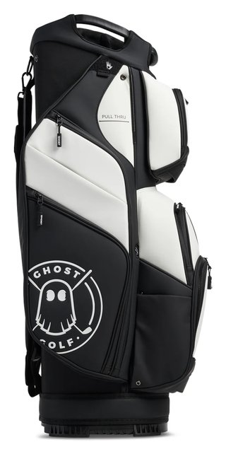Ghost Golf GT-14 Oreo cart bag, white/black