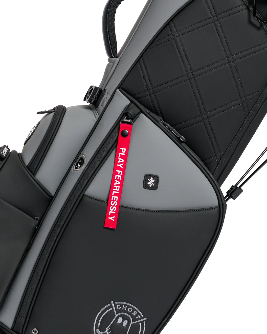 Ghost Golf Anyday Kovert Ops 7-way stand bag, černý/šedý