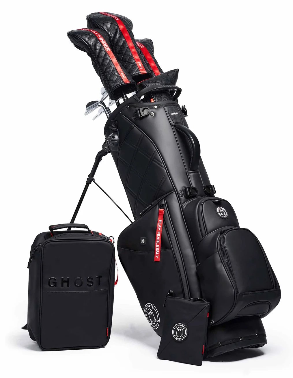 Ghost Golf Anyday Katana 14-way stand bag, černý