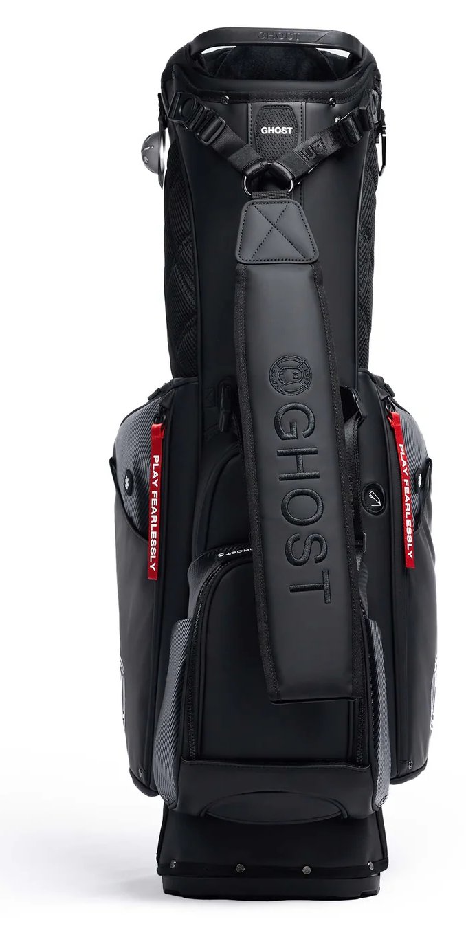 Ghost Golf Anyday Ronin 14-way stand bag, black/chrome