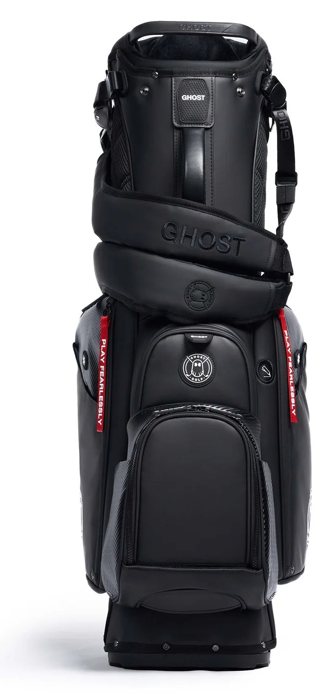 Ghost Golf Anyday Ronin 14-way stand bag, black/chrome