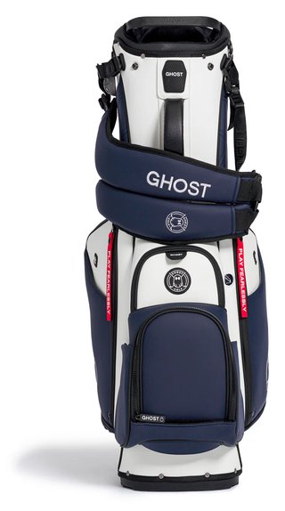 Ghost Golf Anyday Valor 14-way stand bag, white/blue
