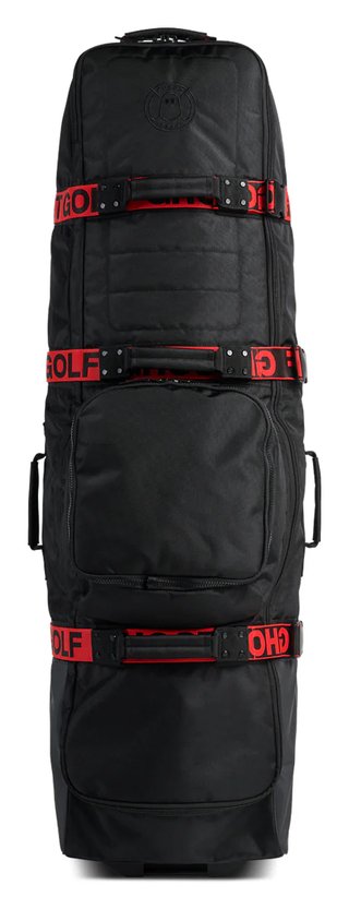 Ghost Golf Awol Club Pro travel bag, červený popruh