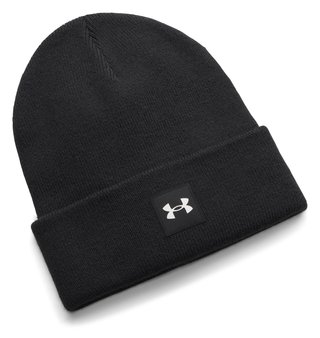 Under Armour Halftime Cuff zimní čepice, černo/bílá