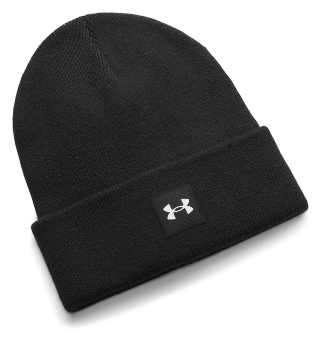 Under Armour Halftime Cuff zimní čepice, černo/bílá