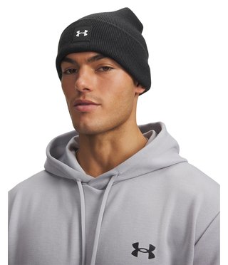 Under Armour Halftime Cuff zimní čepice, černo/bílá