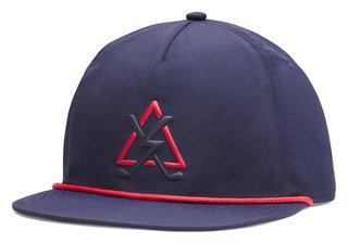 Under Armour Drive 5 Panel Hazard pánská kšiltovka, midnight navy/red