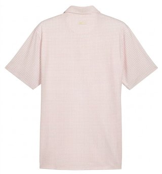 Puma X Arnold Palmer MATTR Geo pánské polo, alpine snow/rose glow