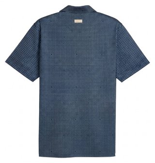 Puma X Arnold Palmer MATTR Geo pánské polo, deep navy/lemon butter