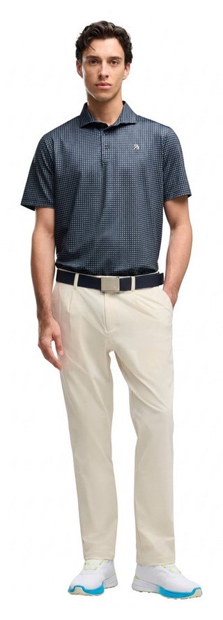 Puma X Arnold Palmer MATTR Geo pánské polo, deep navy/lemon butter