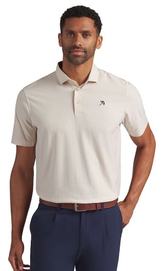 Puma X Arnold Palmer Jacquard pánské polo, alpine snow