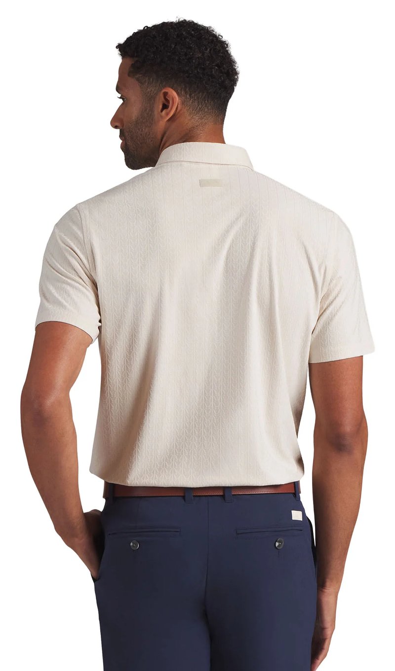 Puma X Arnold Palmer Jacquard pánské polo, alpine snow