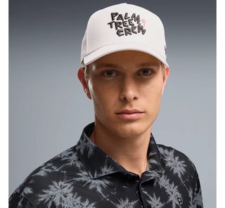 PUMA x PALM TREE CREW Wavestate pánská kšiltovka, bílá