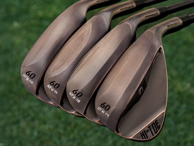 TaylorMade Hi-Toe 5 Aged Copper pánská wedge, ocel