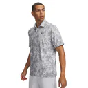Under Armour Playoff 3.0 Printed pánské polo, šedé