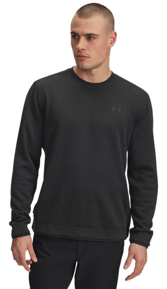 Under Armour Fleece Crew pánský svetr, černý