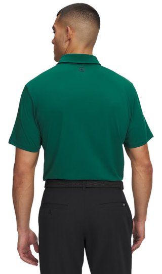 Under Armour ArmourDry pánské polo, green/midnight navy