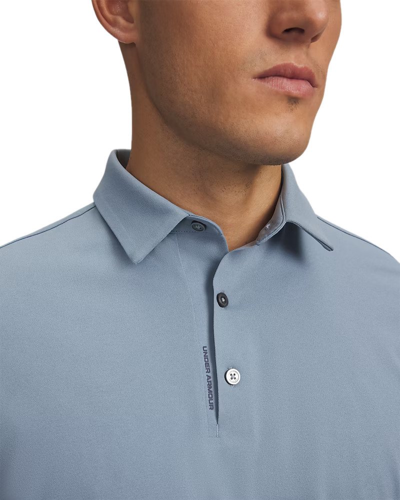 Under Armour ArmourDry pánské polo, blue wind/midnight navy