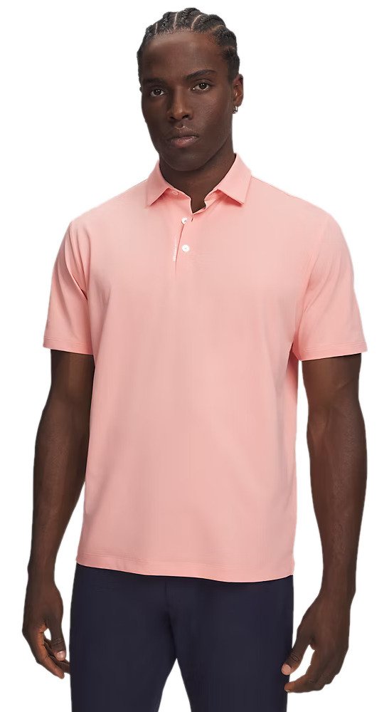 Under Armour ArmourDry pánské polo, růžové
