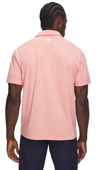 Under Armour ArmourDry pánské polo, růžové