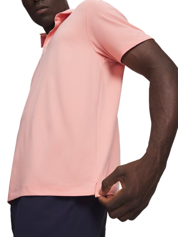 Under Armour ArmourDry pánské polo, růžové