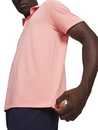 Under Armour ArmourDry pánské polo, růžové