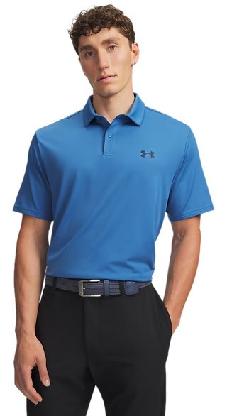 Under Armour Matchplay pánské polo, aegean blue/academy