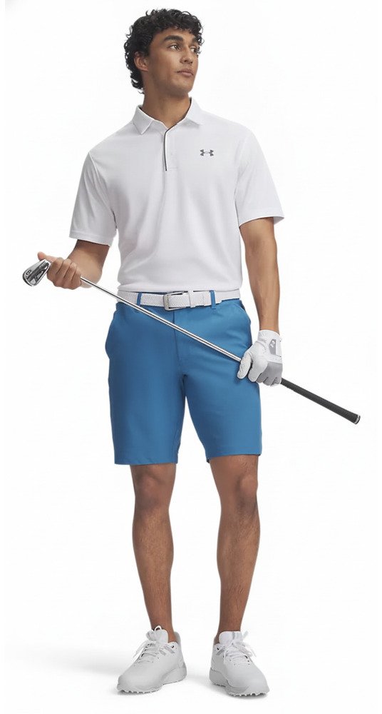 Under Armour Drive Tapered pánské kraťasy, aegean blue/halo grey