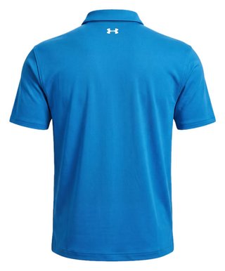 Under Armour Tee To Green Pique pánské polo, aegean blue/white