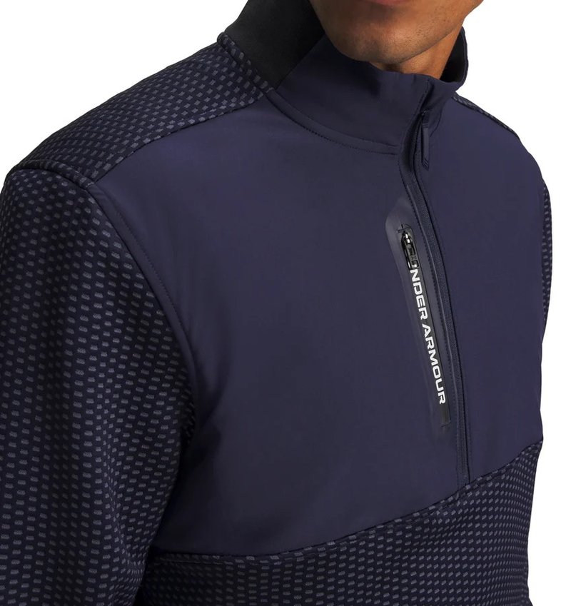 Under Armour Drive Pro Hybrid HZ pánská bunda, midnight navy/white