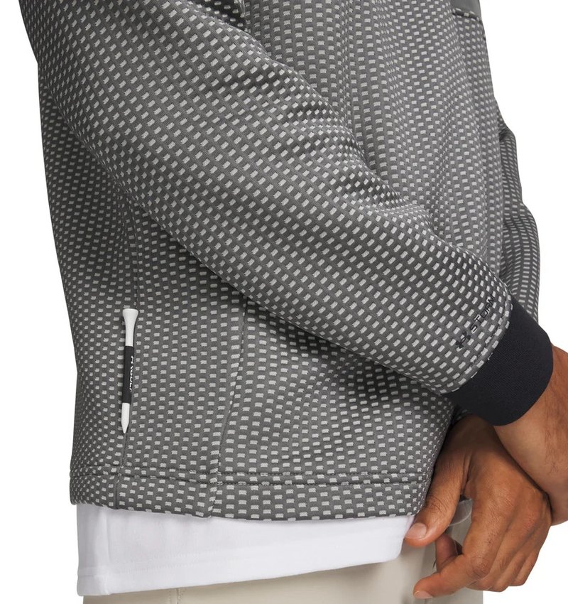 Under Armour Drive Pro Hybrid HZ pánská bunda, clay green/bílá